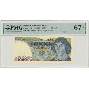 1 000 zlatých 1979 - BT - PMG 67 EPQ