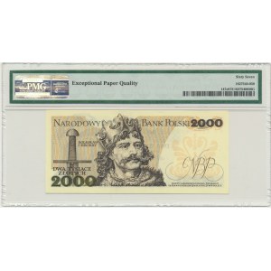 2.000 złotych 1982 - BZ - PMG 67 EPQ