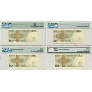 Set, 50 oro 1982 - PMG 67 EPQ (4 pezzi)