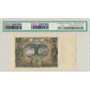 100 zloty 1934 - Ser.CP. - without additional znw. - GDA 65 EPQ