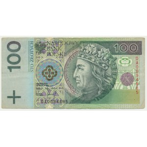 100 Zloty 1994 - DA -