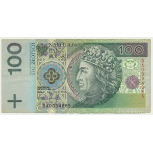 100 złotych 1994 - DA -