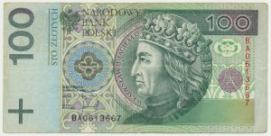 100 zloty 1994 - BA -
