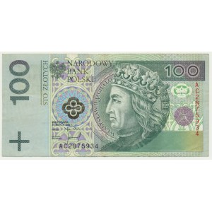 100 zloty 1994 - AC -.