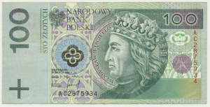 100 zloty 1994 - AC -