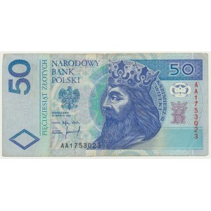 50 PLN 1994 - AA -