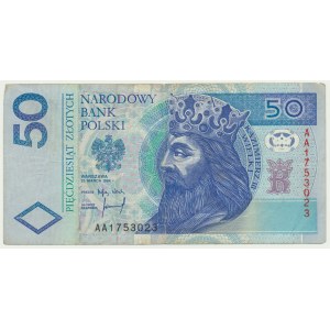 50 złotych 1994 - AA -