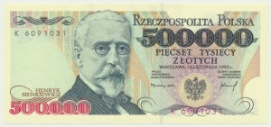 500,000 PLN 1993 - K -.