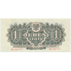 1 złoty 1944 ...owym - EO -