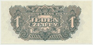 1 złoty 1944 ...owym - EO -