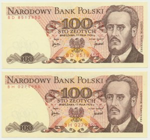 100 Gold 1976 (2 pieces).