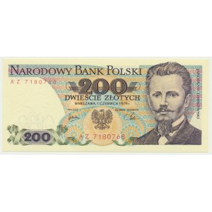 200 złotych 1979 - AZ -