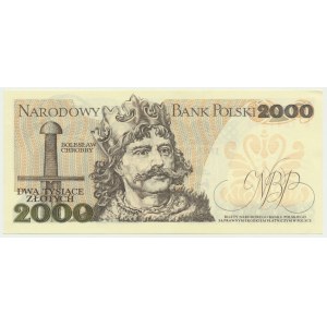 2,000 zloty 1977 - A - first series