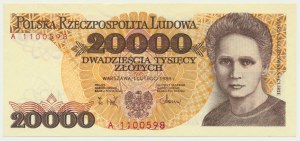 20.000 zl 1989 - A -