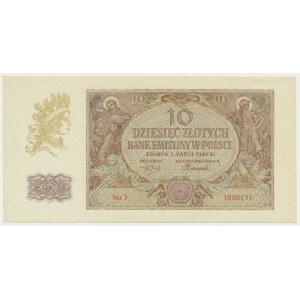 10 złotych 1940 - J -