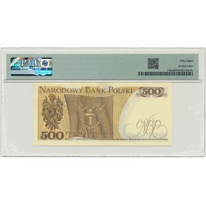 500 złotych 1974 - W - PMG 58
