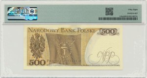 500 zloty 1974 - W - PMG 58