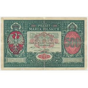 500 Mark 1919 - Direktion -