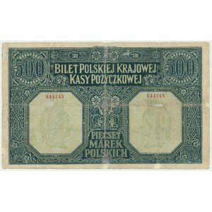 500 známok 1919 - Riaditeľstvo -