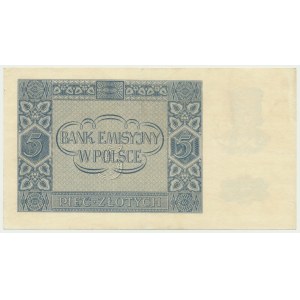 5 złotych 1940 - B -