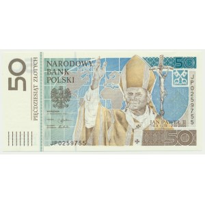 50 zlotých 2006 - Ján Pavol II -