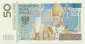 50 zlotých 2006 - Ján Pavol II -