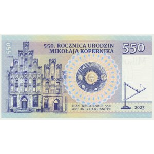 550 Mikołaj 2023 - 550 rocznia urodzin Mikołaja Kopernika