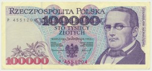 PLN 100.000 1993 - P -