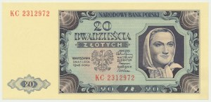 20 zloty 1948 - KC -