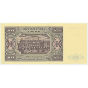 20 zloty 1948 - KC -