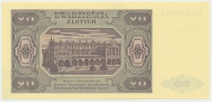 20 złotych 1948 - KC -