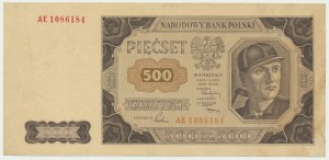 500 złotych 1948 - AE -