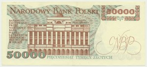 50.000 złotych 1989 - AK -