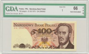 100 złotych 1979 - GN - GDA 66 EPQ