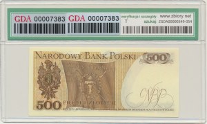 500 złotych 1976 - AS - GDA 65 EPQ