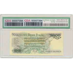 5 000 PLN 1982 - A - GDA 64 EPQ