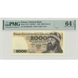 2.000 Oro 1982 - BY - PMG 64 EPQ
