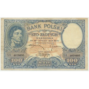 100 złotych 1919 - S.A -