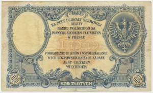 100 zloty 1919 - S.A -.