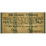 Gdansk, 10 fenig 1916 - PMG 65 EPQ