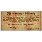Gdańsk, 50 fenigów 1916 - PMG 65 EPQ