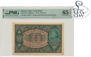 10 marks 1919 - II Series EL - PMG 65 EPQ - Lucow Collection.