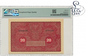 20 marques 1919 - II Serja DR - PMG 66 EPQ - Collection Lucow