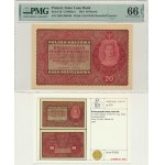20 marques 1919 - II Serja DR - PMG 66 EPQ - Collection Lucow