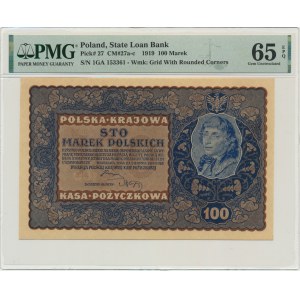 100 bodov 1919 - IG Serja A - PMG 65 EPQ