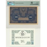 100 marchi 1919 - IC Serie G - PMG 65 EPQ - Collezione Lucow