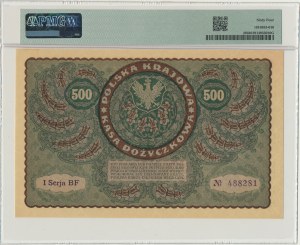 500 marks 1919 - 1st Series BF - PMG 64