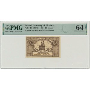 20 penny 1924 - PMG 64 EPQ