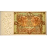 50 zlotých 1929 - Série EC. - PMG 64