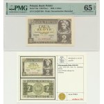 2 oro 1936 - CG - PMG 65 EPQ - Collezione Lucow